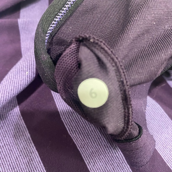 Lululemon Purple Stripes Power Y Tank - Picture 4 of 4